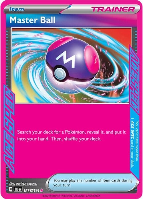 Master Ball (153/162) [Scarlet & Violet: Temporal Forces] Pokémon