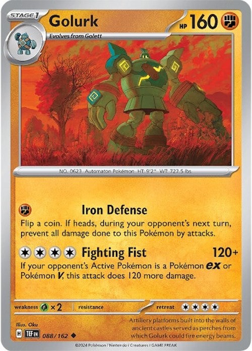 Golurk (088/162) [Scarlet & Violet: Temporal Forces] Pokémon