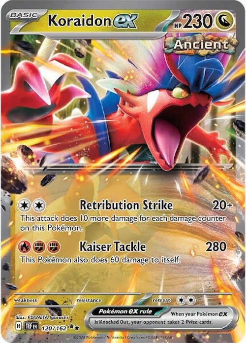 Koraidon ex (120/162) [Scarlet & Violet: Temporal Forces]