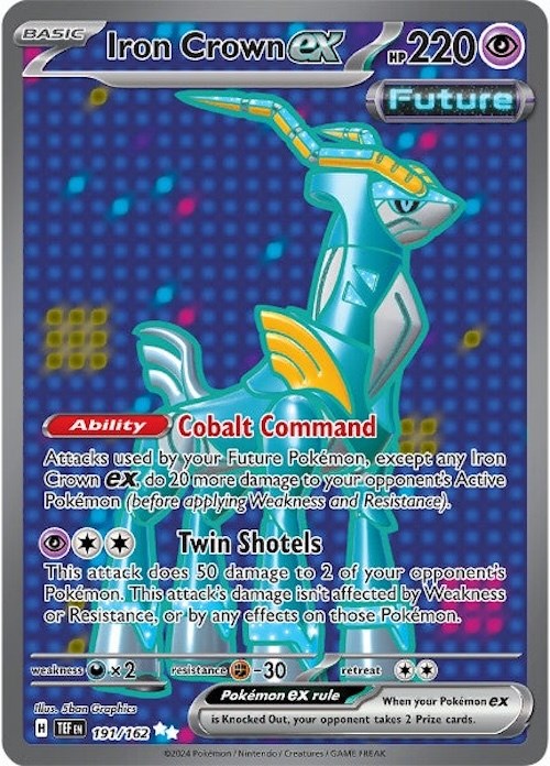 Iron Crown ex (191/162) [Scarlet & Violet: Temporal Forces]