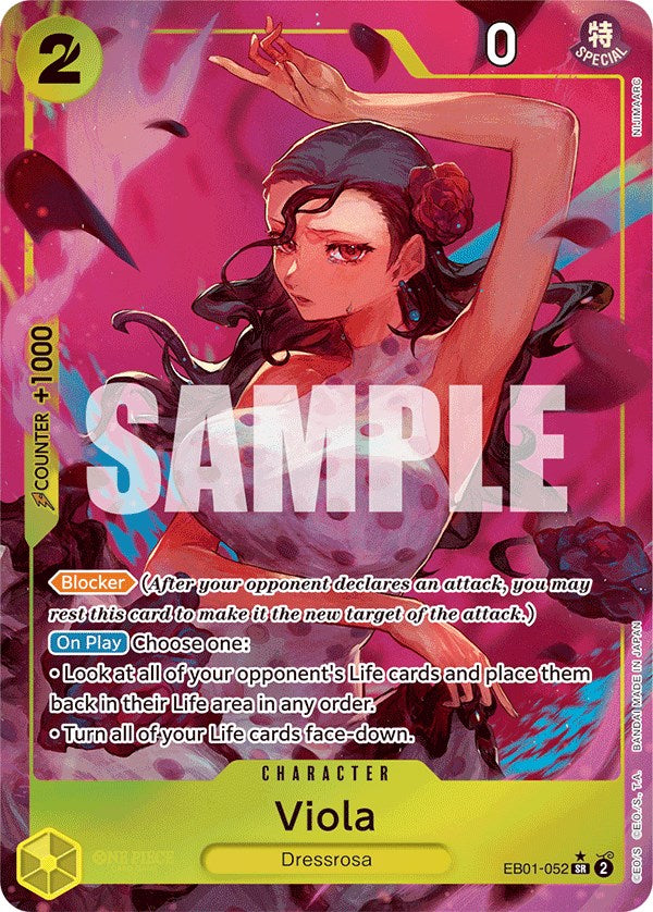 Viola (Alternate Art) [Extra Booster: Memorial Collection] Bandai