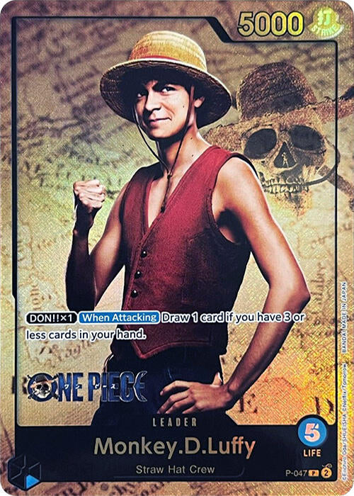 Monkey.D.Luffy (P-047) [Live Action Edition] Bandai