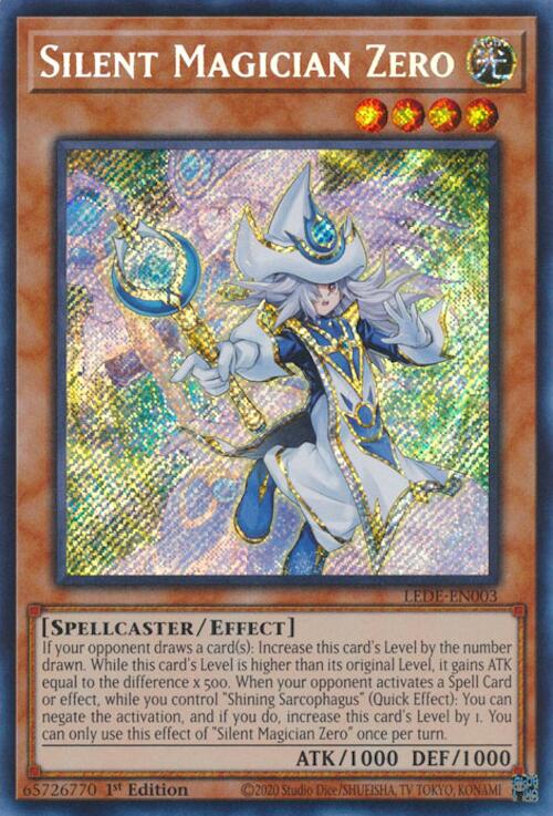 Silent Magician Zero [LEDE-EN003] Secret Rare Yu-Gi-Oh!