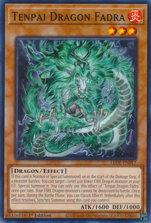 Tenpai Dragon Fadra [LEDE-EN017] Common Yu-Gi-Oh!