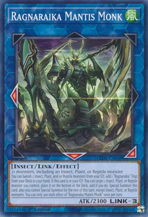 Ragnaraika Mantis Monk [LEDE-EN048] Common Yu-Gi-Oh!