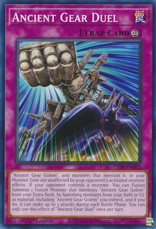 Ancient Gear Duel [LEDE-EN072] Common Yu-Gi-Oh!