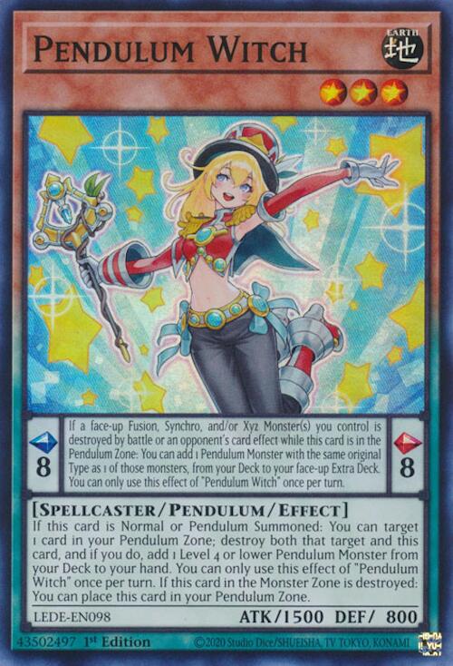 Pendulum Witch [LEDE-EN098] Super Rare Yu-Gi-Oh!