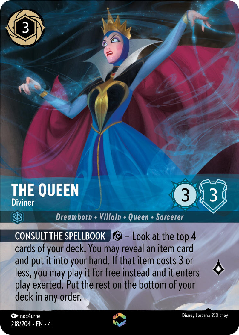 The Queen - Diviner (Enchanted) (218/204) [Ursula's Return] Disney