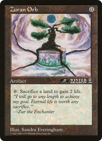 Zuran Orb (Oversized) [Oversize Cards] Magic: The Gathering