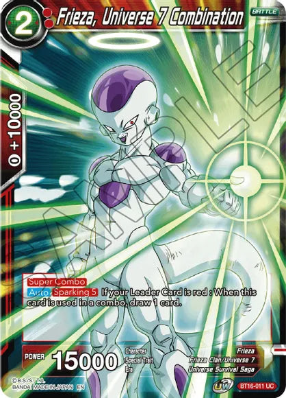 Frieza, Universe 7 Combination (BT16-011) [Realm of the Gods] Dragon Ball Super