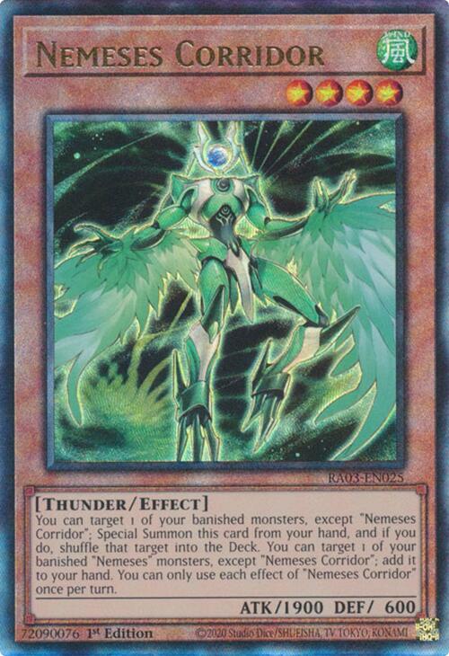 Nemeses Corridor (UTR) [RA03-EN025] Prismatic Ultimate Rare