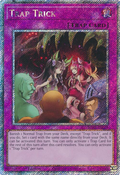 Trap Trick (Platinum Secret Rare) [RA03-EN078] Platinum Secret Rare