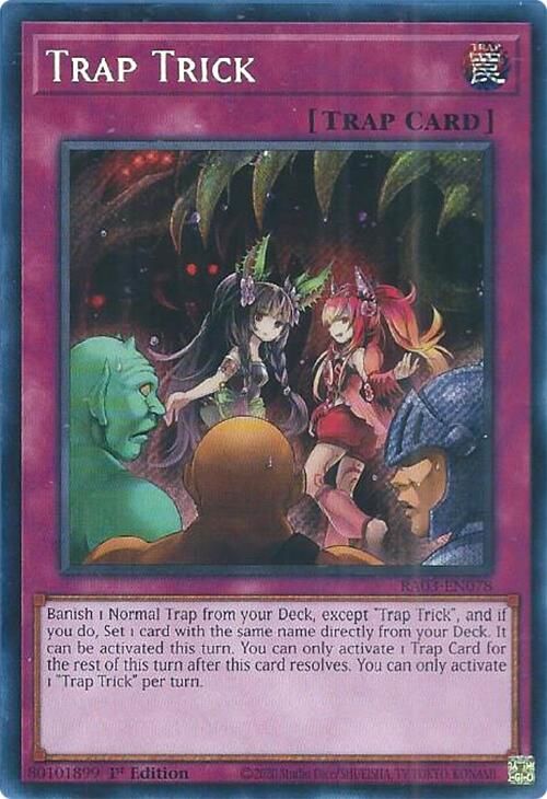 Trap Trick (Secret Rare) [RA03-EN078] Secret Rare