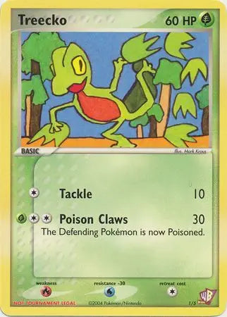 Treecko (1/5) [Kids WB Promos] Pokémon