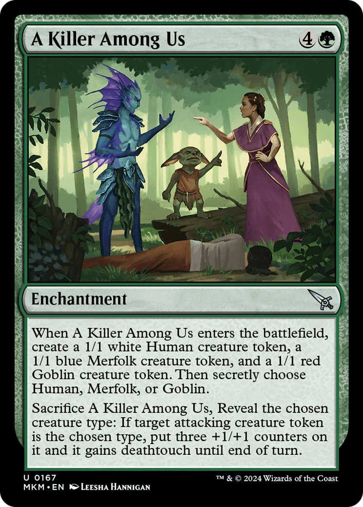 A Killer Among Us [Murders at Karlov Manor] Magic: The Gathering