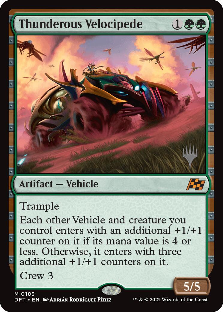 Thunderous Velocipede [Aetherdrift Promos]