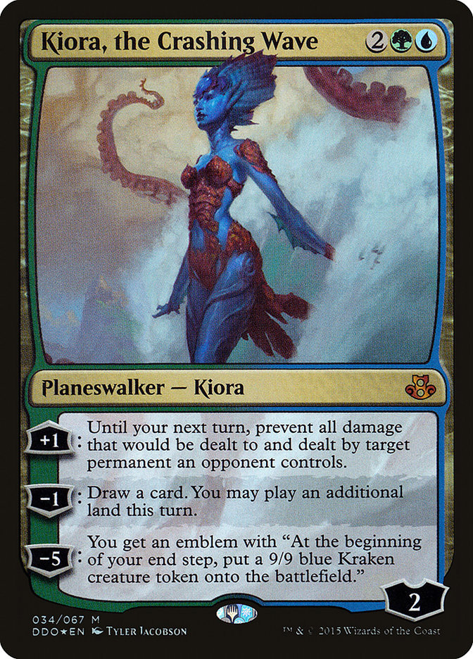 Kiora, the Crashing Wave [Duel Decks: Elspeth vs. Kiora] Magic: The Gathering