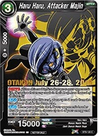 Haru Haru, Attacker Majin (OTAKON 2019) (BT3-120_PR) [Promotion Cards] Dragon Ball Super