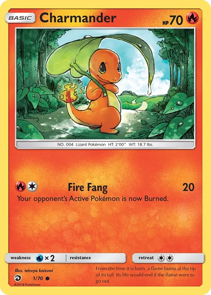 Charmander (1/70) [Sun & Moon: Dragon Majesty] Pokémon