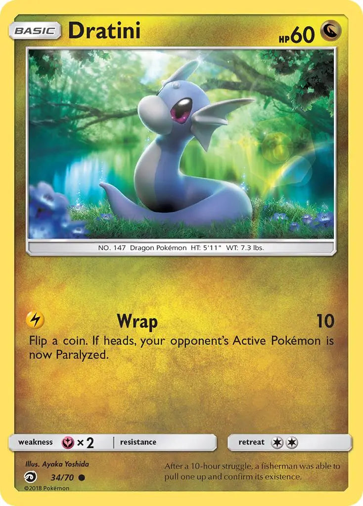 Dratini (34/70) [Sun & Moon: Dragon Majesty] Pokémon