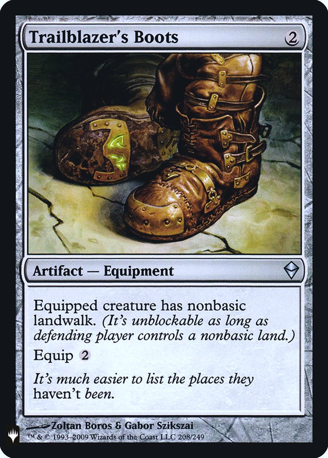 Trailblazer's Boots [Mystery Booster] Magic: The Gathering