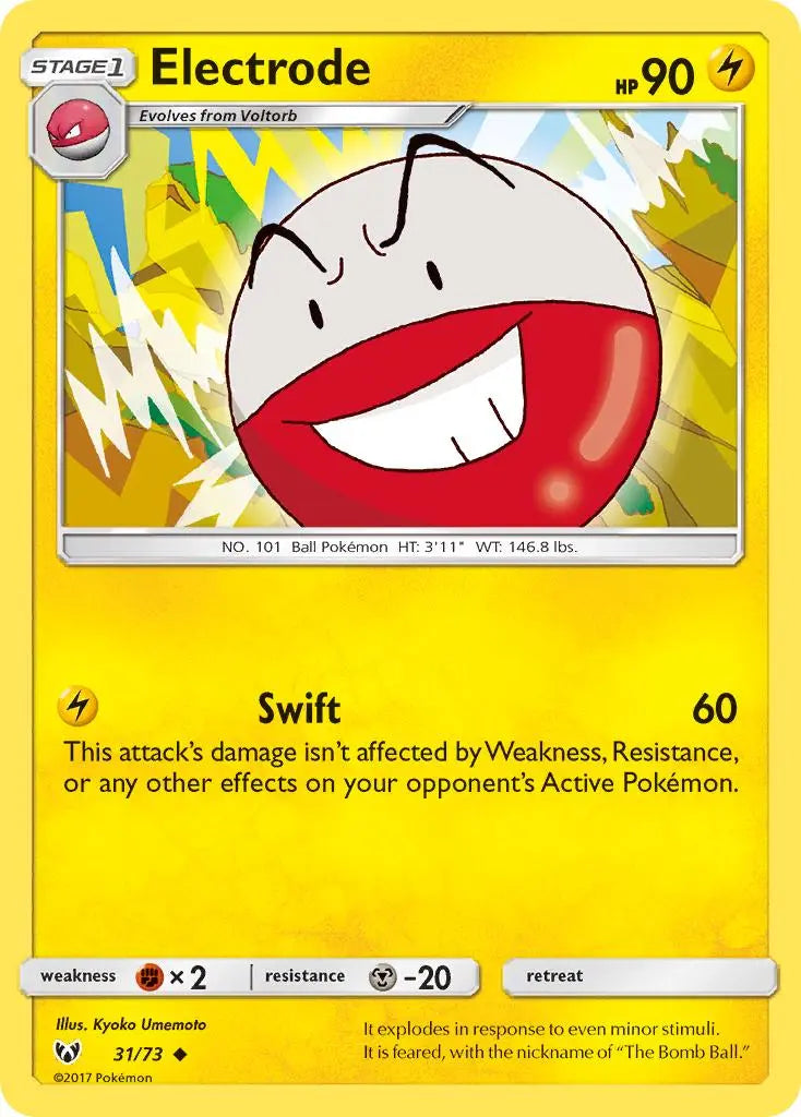 Electrode (31/73) [Sun & Moon: Shining Legends] Pokémon