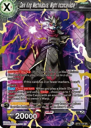 Dark King Mechikabura, Might Inconceivable (BT16-100) [Realm of the Gods] Dragon Ball Super