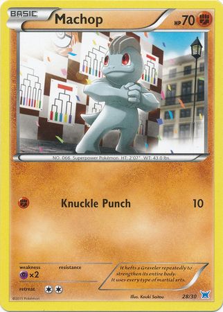 Machop (28/30) [XY: Trainer Kit 2 - Latios] Pokémon
