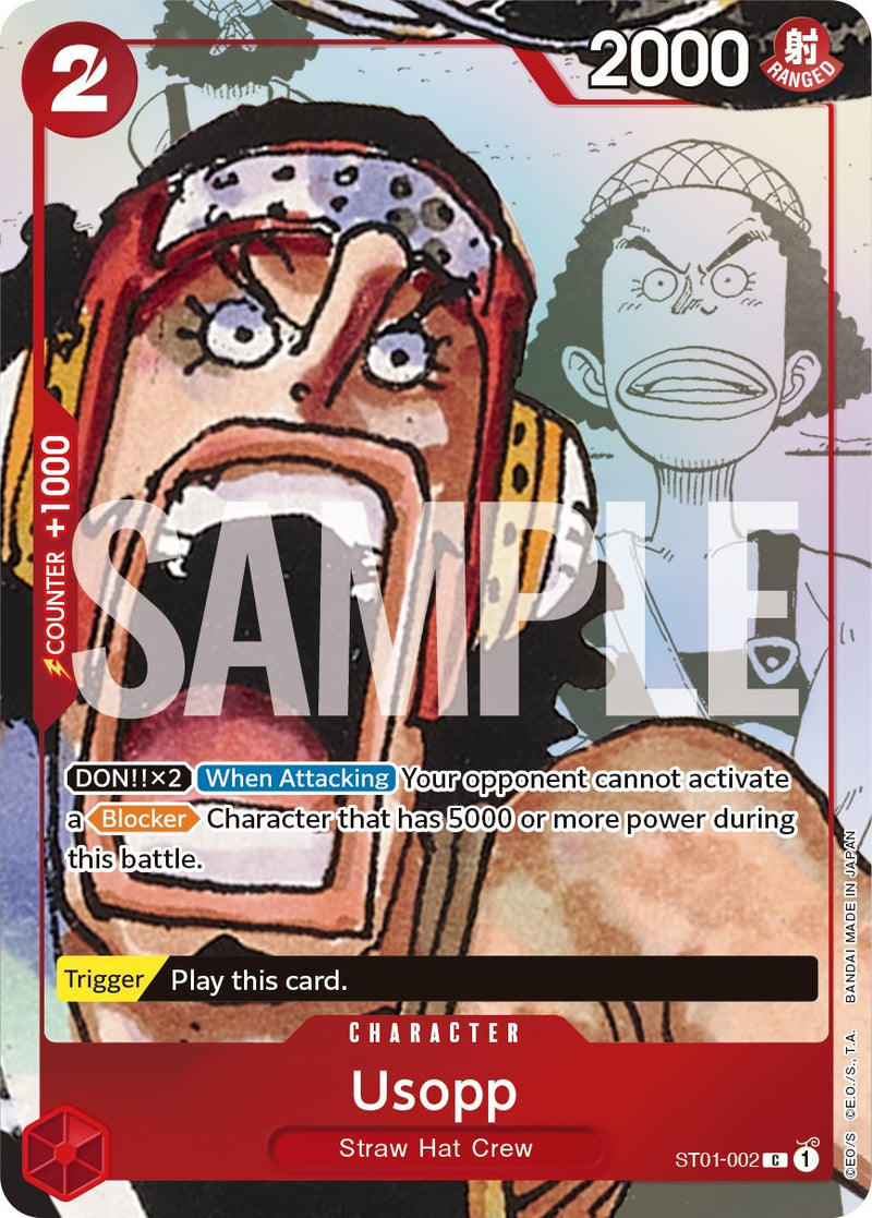 Usopp (Alternate Art) [One Piece Promotion Cards]
