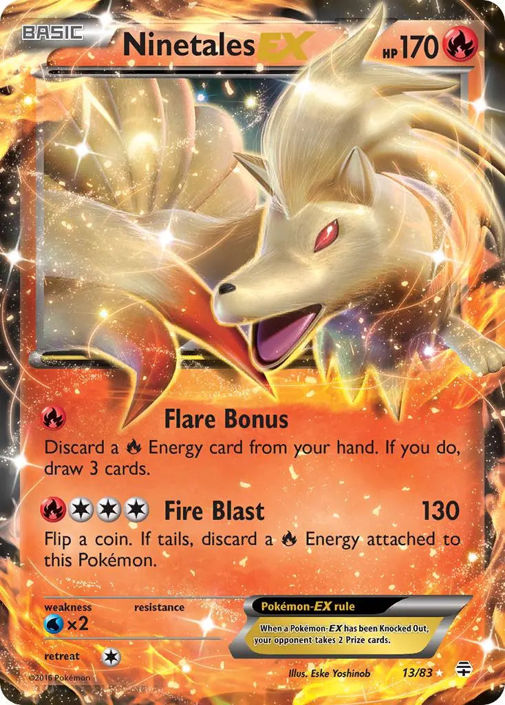 Ninetales EX (13/83) [XY: Generations] Pokémon