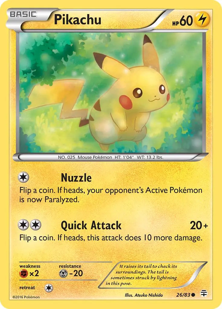 Pikachu (26/83) [XY: Generations] Pokémon