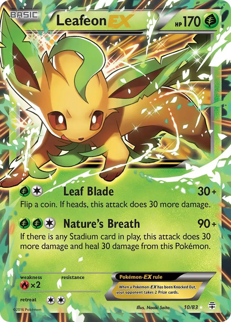 Leafeon EX (10/83) [XY: Generations] Pokémon