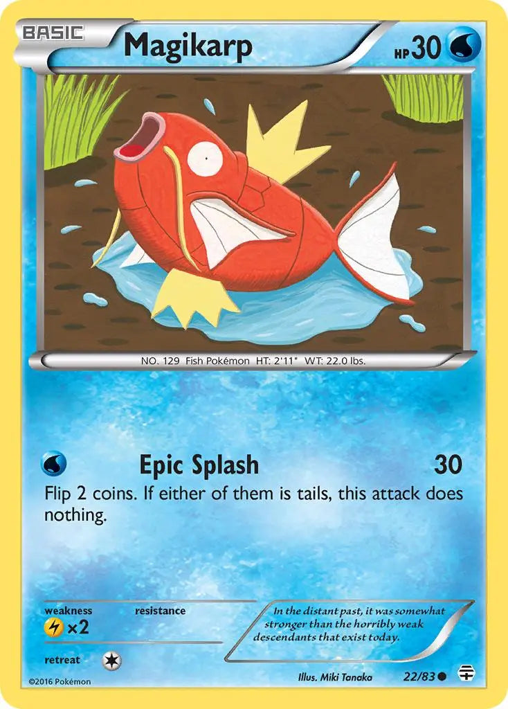 Magikarp (22/83) [XY: Generations] Pokémon