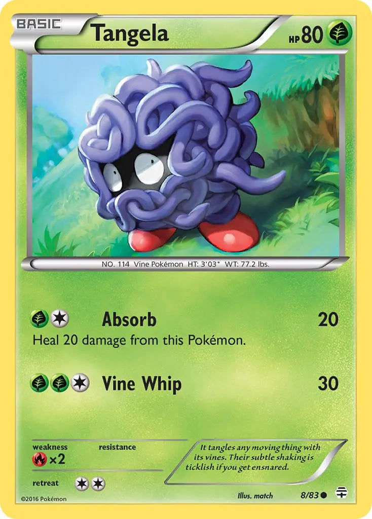 Tangela (8/83) [XY: Generations] Pokémon