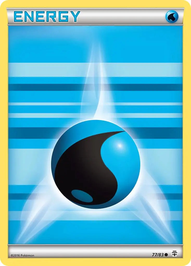 Water Energy (77/83) [XY: Generations] Pokémon