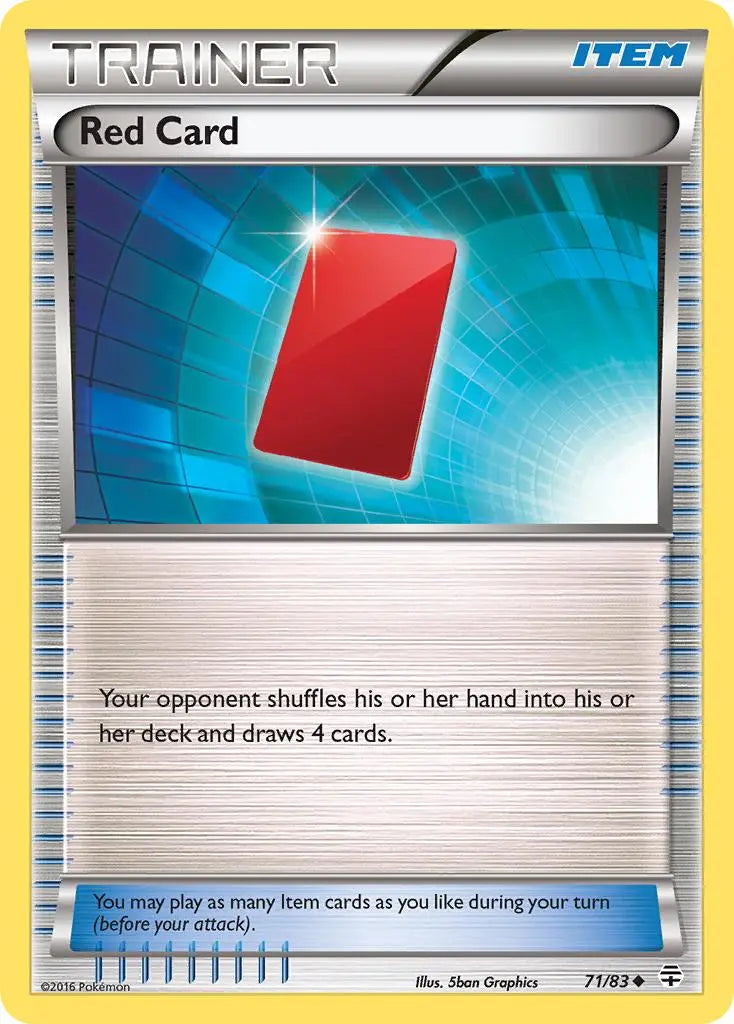 Red Card (71/83) [XY: Generations] Pokémon