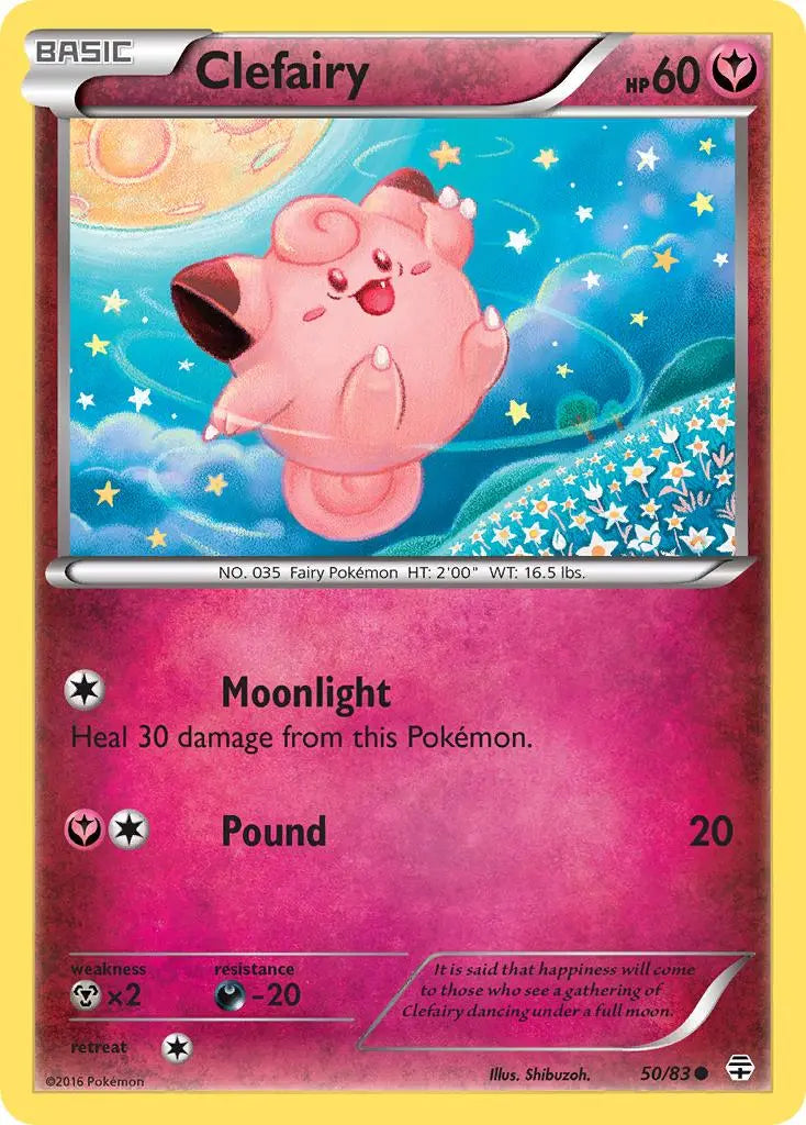 Clefairy (50/83) [XY: Generations] Pokémon