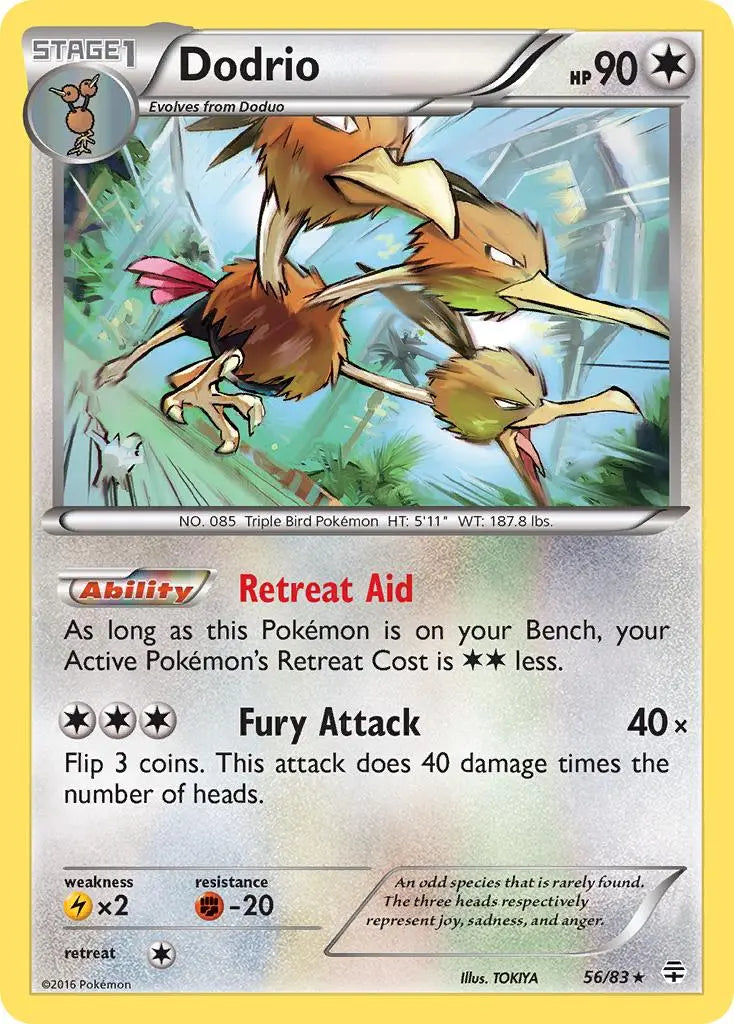 Dodrio (56/83) [XY: Generations] Pokémon