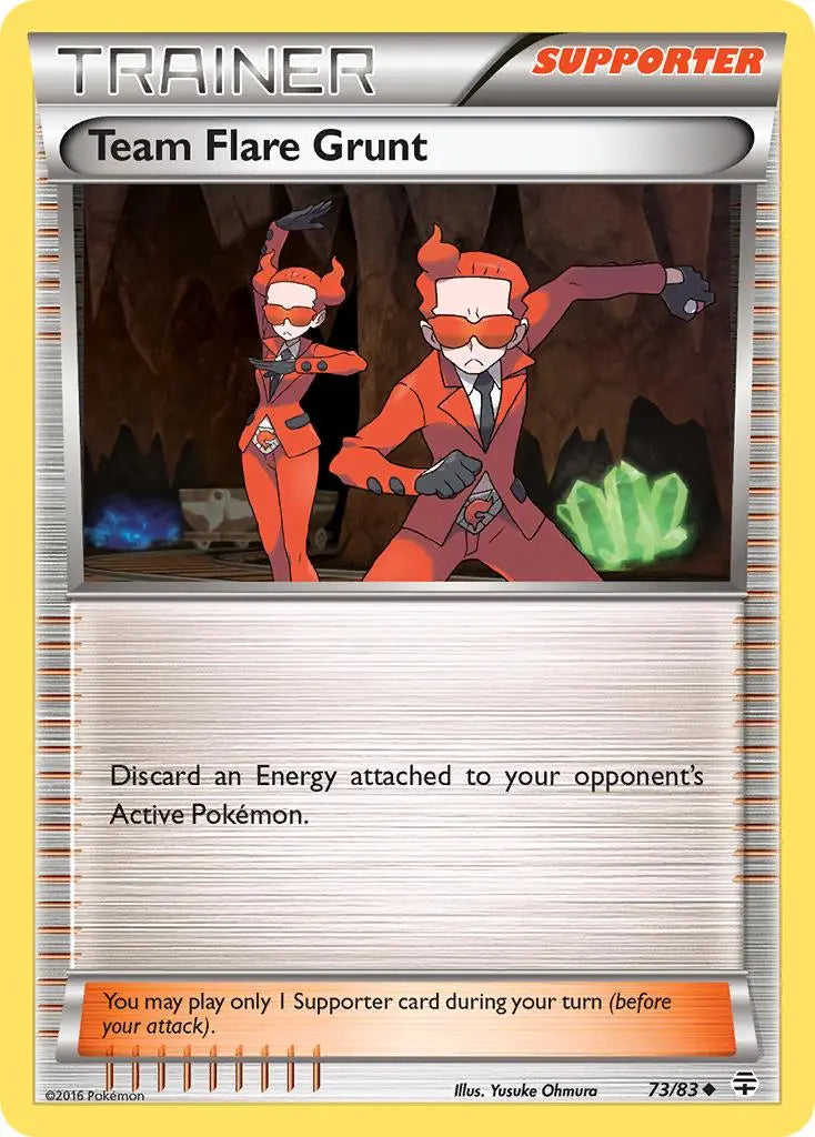 Team Flare Grunt (73/83) [XY: Generations] Pokémon