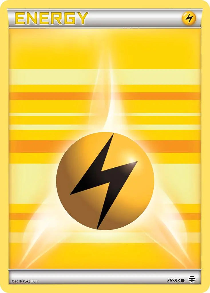 Lightning Energy (78/83) [XY: Generations] Pokémon