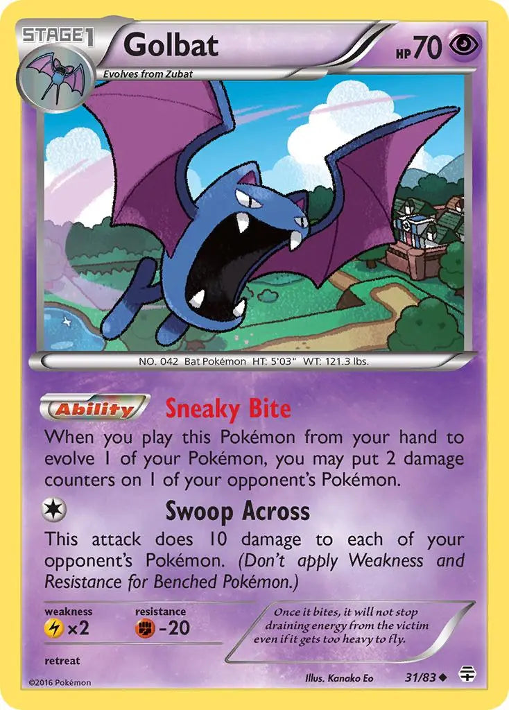 Golbat (31/83) [XY: Generations] Pokémon