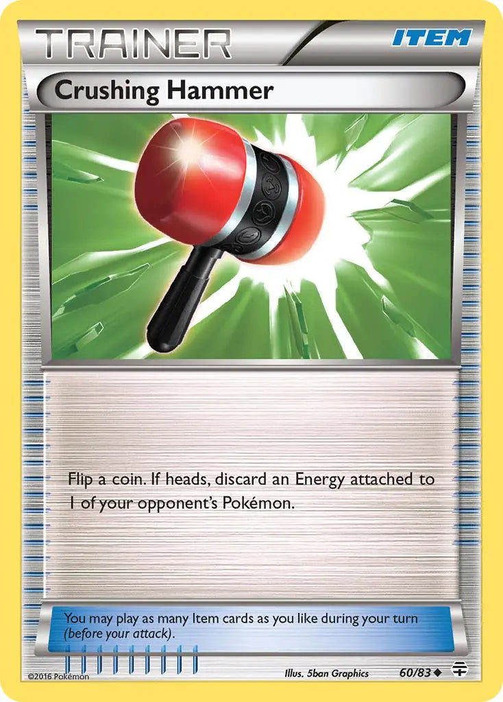 Crushing Hammer (60/83) [XY: Generations] Pokémon