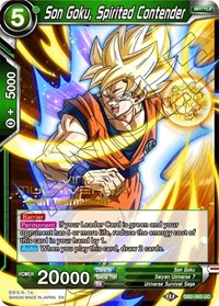 Son Goku, Spirited Contender (Divine Multiverse Draft Tournament) (DB2-065) [Tournament Promotion Cards] Dragon Ball Super