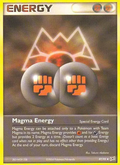 Magma Energy (87/95) [EX: Team Magma vs Team Aqua] Pokémon