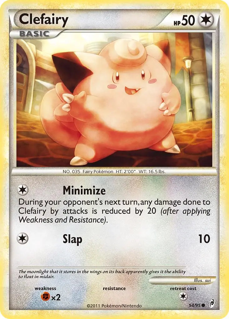 Clefairy (54/95) [HeartGold & SoulSilver: Call of Legends] Pokémon