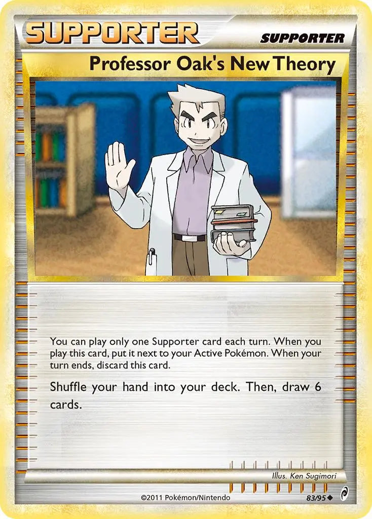 Professor Oak's New Theory (83/95) [HeartGold & SoulSilver: Call of Legends] Pokémon