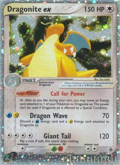 Dragonite ex (90/97) [EX: Dragon] Pokémon