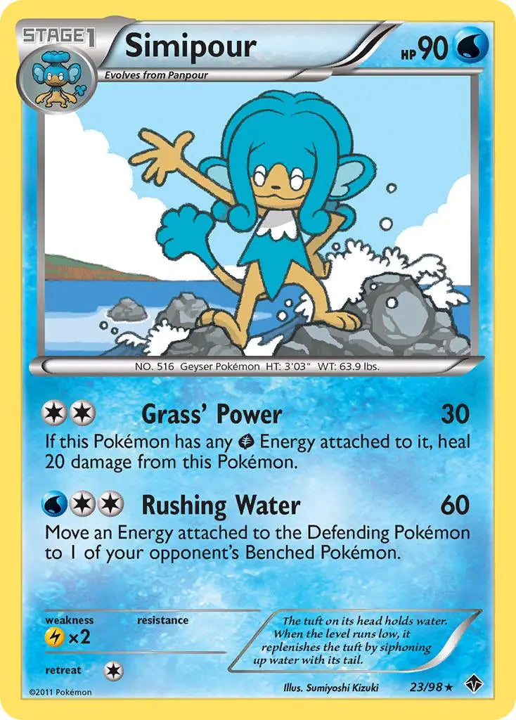 Simipour (23/98) [Black & White: Emerging Powers] Pokémon