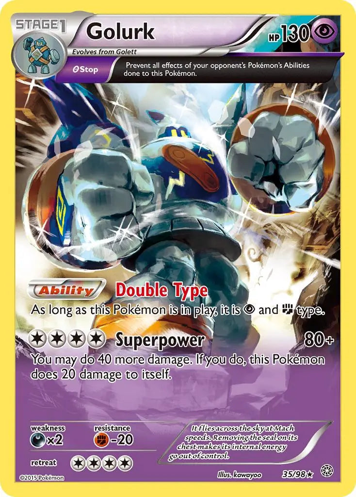 Golurk (35/98) [XY: Ancient Origins] Pokémon