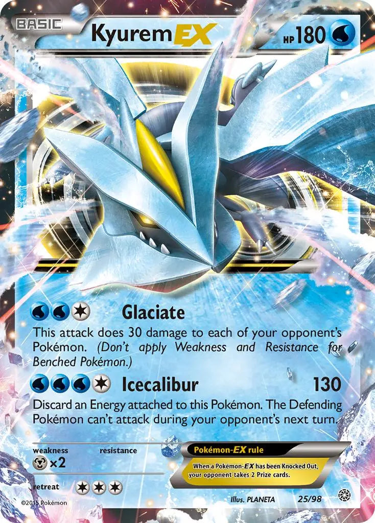 Kyurem EX (25/98) [XY: Ancient Origins] Pokémon